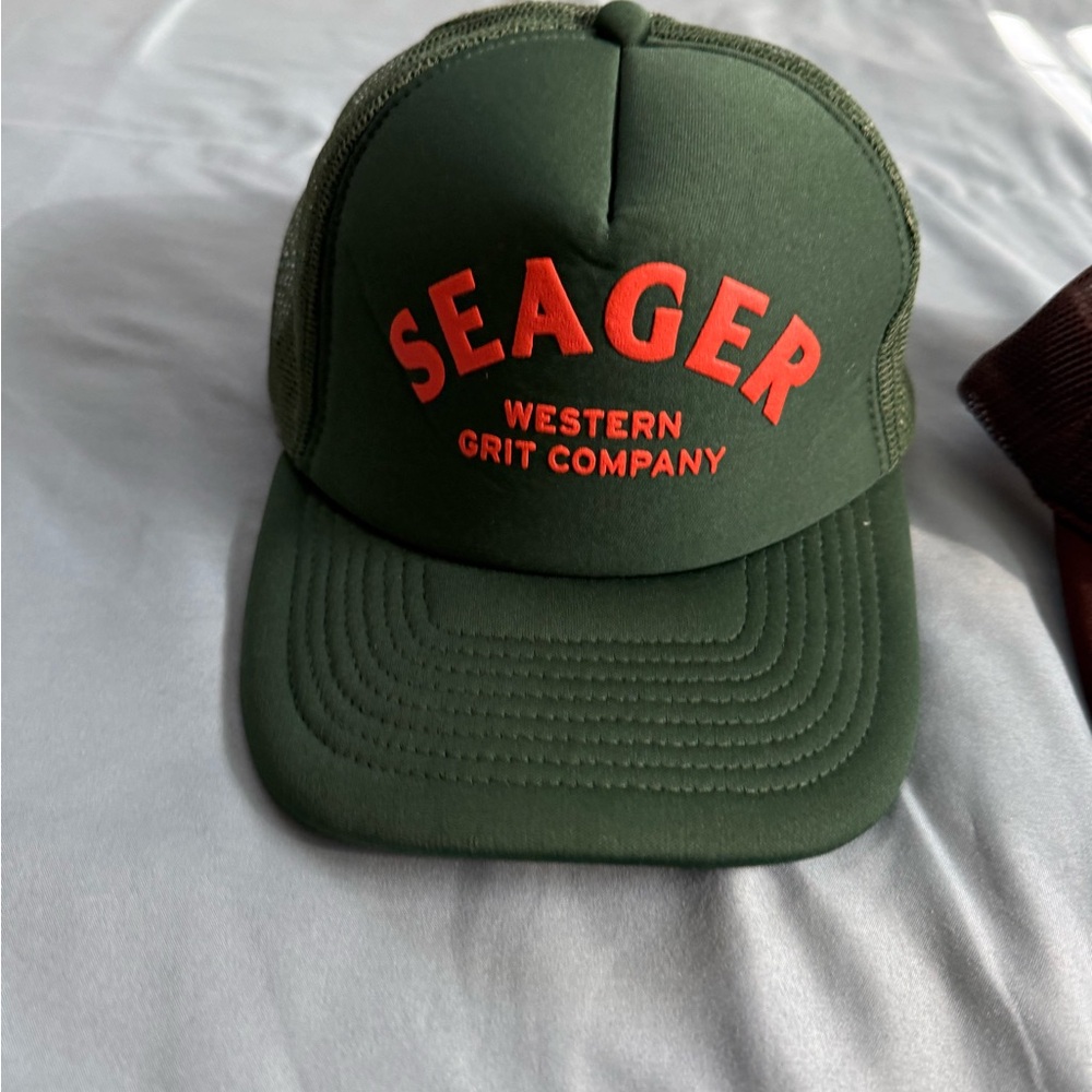 Seager Green Trucker Hat